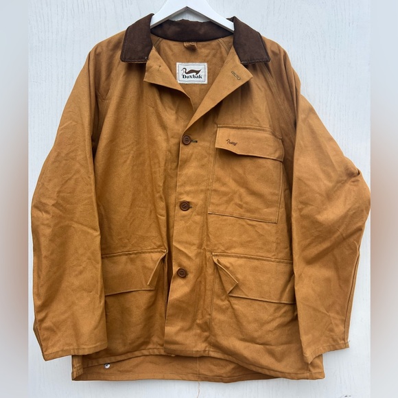 60's～Dukbak Hunting Jacket \"ダックハンター\" 定番，人気 60s DUXBAK ダックハンターカモ柄 ハンティングジャケット